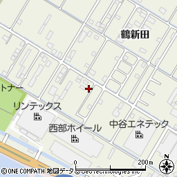 岡山県倉敷市連島町鶴新田2614-28周辺の地図