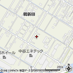 岡山県倉敷市連島町鶴新田2450周辺の地図