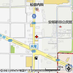 まいどおおきに食堂 奈良広陵食堂周辺の地図