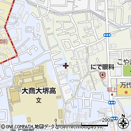 大阪府堺市中区堀上町204-11周辺の地図