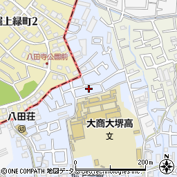大阪府堺市中区堀上町272周辺の地図