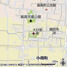 奈良県橿原市小槻町593-1周辺の地図