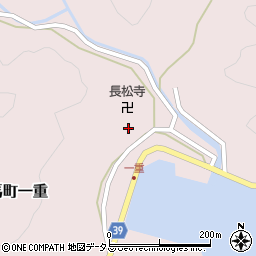 長崎県対馬市上対馬町一重388周辺の地図