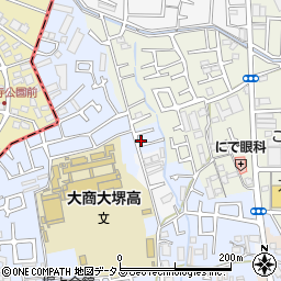 大阪府堺市中区堀上町204-5周辺の地図