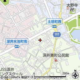 大阪府堺市中区深井東町3151周辺の地図