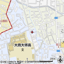 大阪府堺市中区堀上町204-6周辺の地図