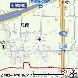 大阪府羽曳野市尺度152周辺の地図