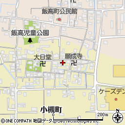 奈良県橿原市小槻町562-2周辺の地図