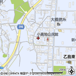 岡山県倉敷市玉島乙島7333周辺の地図