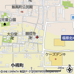 奈良県橿原市小槻町544周辺の地図