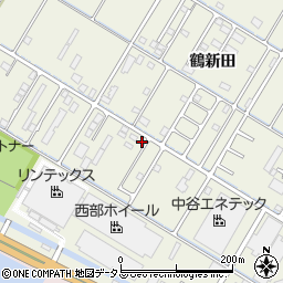 岡山県倉敷市連島町鶴新田2614-27周辺の地図