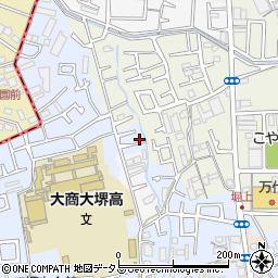 大阪府堺市中区堀上町204-9周辺の地図