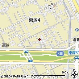 服部電池株式会社倉敷営業所周辺の地図
