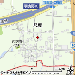 大阪府羽曳野市尺度162周辺の地図