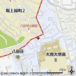 大阪府堺市中区堀上町273-8周辺の地図