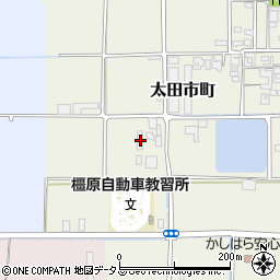 奈良県橿原市太田市町46周辺の地図