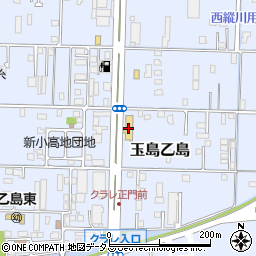 トヨタカローラ岡山　玉島店周辺の地図