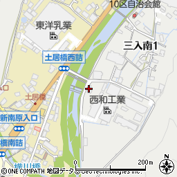 フジタ道路　広島支店　広島事業所周辺の地図