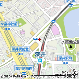 サテライト・イングリッシュスクール深井駅前校周辺の地図