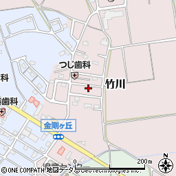 三重県多気郡明和町竹川46周辺の地図