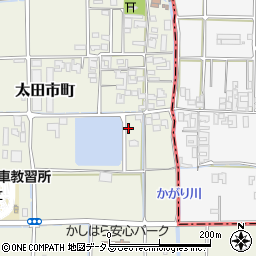 奈良県橿原市太田市町56周辺の地図