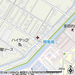 岡山県倉敷市連島町鶴新田2107-1周辺の地図