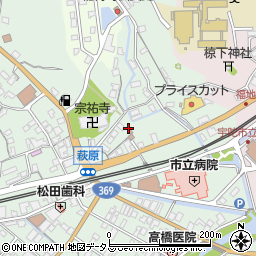 奈良県宇陀市榛原萩原2565周辺の地図