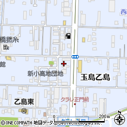 岡山県倉敷市玉島乙島7360周辺の地図