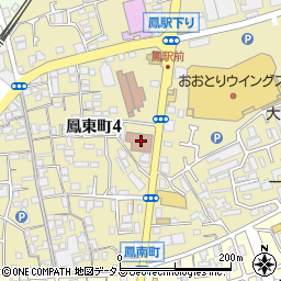 西堺警察署周辺の地図