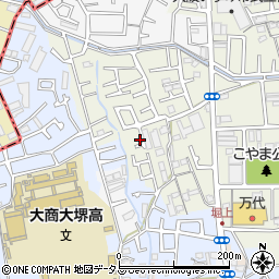 大阪府堺市中区深井清水町2070-9周辺の地図