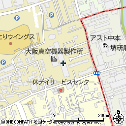 株式会社大阪真空機器製作所　調達グループ周辺の地図