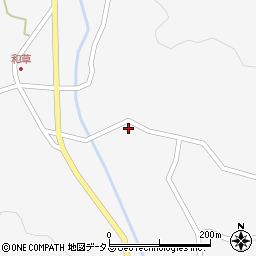 広島県三原市久井町和草1219周辺の地図
