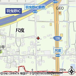 大阪府羽曳野市尺度112周辺の地図