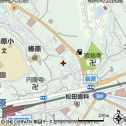 奈良県宇陀市榛原萩原2663周辺の地図