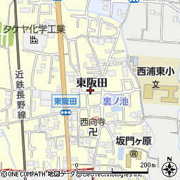 大阪府羽曳野市東阪田159-4周辺の地図