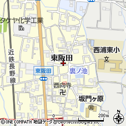 大阪府羽曳野市東阪田159周辺の地図