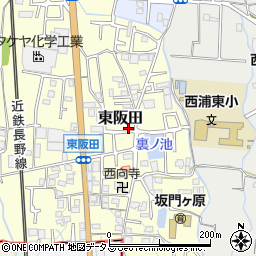 大阪府羽曳野市東阪田159-6周辺の地図