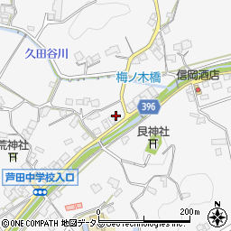 広島県福山市芦田町下有地1036周辺の地図