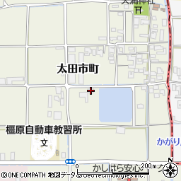 奈良県橿原市太田市町53周辺の地図
