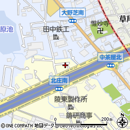 大阪府堺市中区福田1389周辺の地図