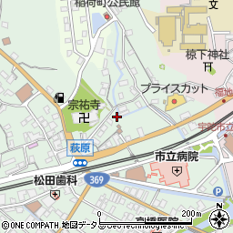 奈良県宇陀市榛原萩原2566周辺の地図