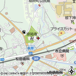 奈良県宇陀市榛原萩原2591周辺の地図
