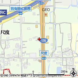 大阪府羽曳野市尺度126周辺の地図