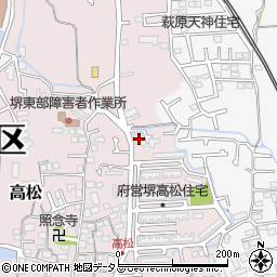 アクセス堺店周辺の地図