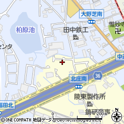 大阪府堺市中区福田1403周辺の地図