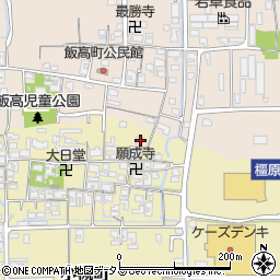 奈良県橿原市小槻町538周辺の地図