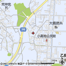 岡山県倉敷市玉島乙島1984周辺の地図