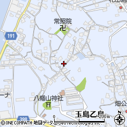 岡山県倉敷市玉島乙島386周辺の地図
