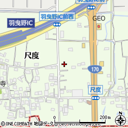 大阪府羽曳野市尺度111周辺の地図