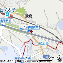 大阪府羽曳野市飛鳥843周辺の地図